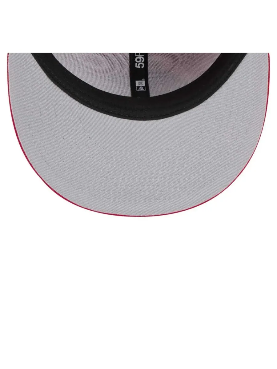 New Era Мужская красная бейсболка Chicago Blackhawks Core 59FIFTY Fitted Hat — изображение 5 из 5, красный