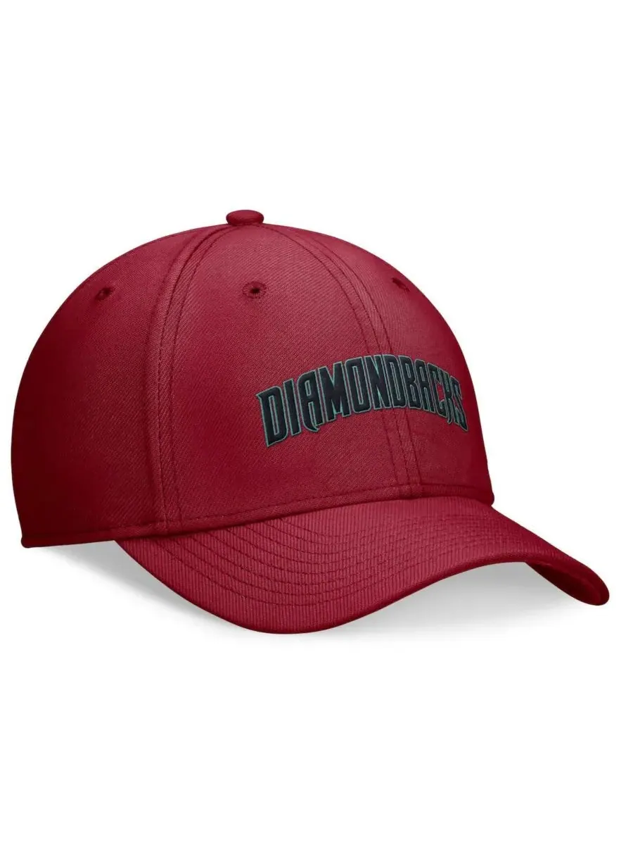 Nike Мужская красная бейсболка Arizona Diamondbacks Performance Flex — изображение 2 из 4, красный