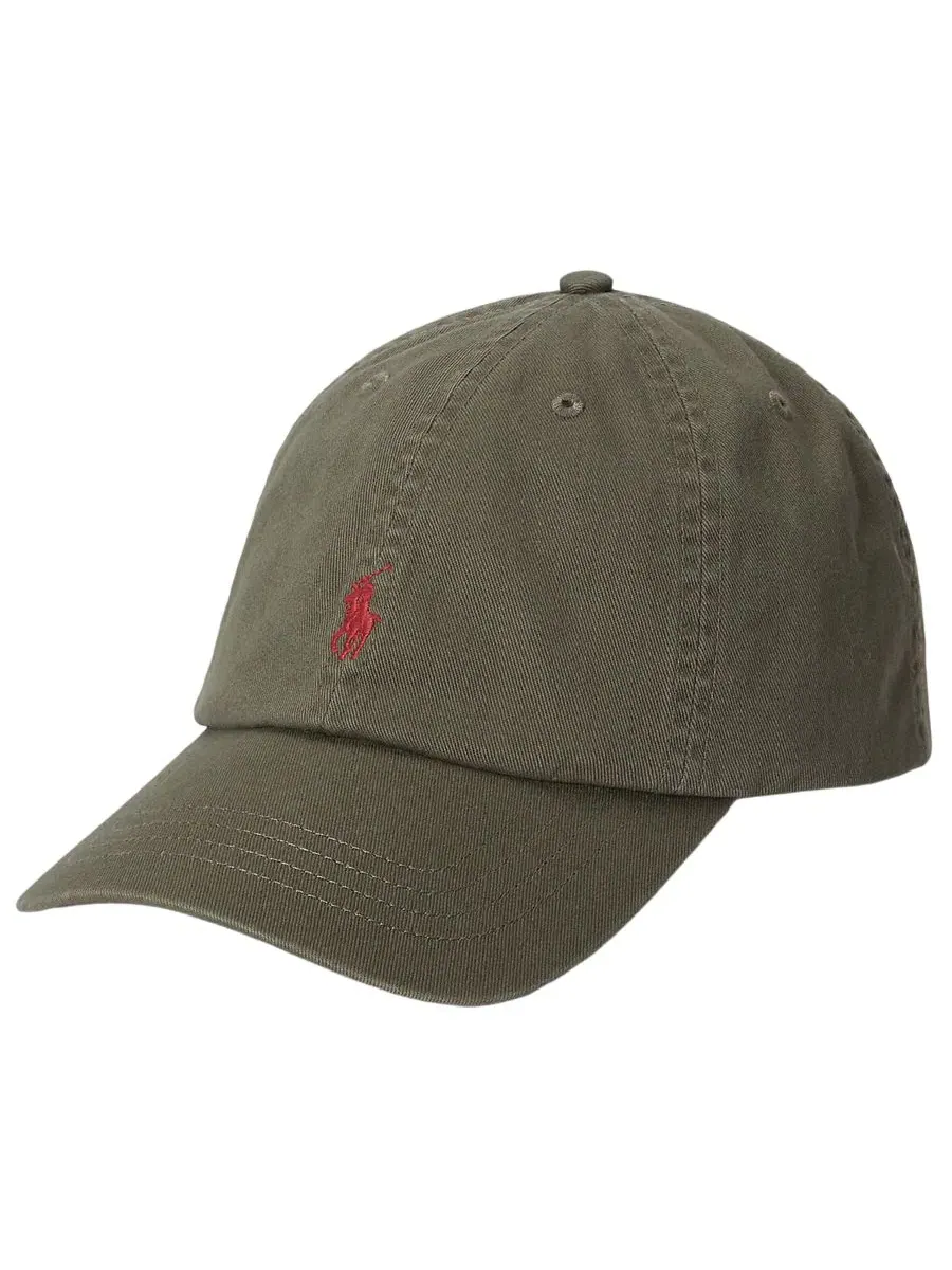 Кепка-бейсболка с изогнутым козырьком Cotton Twill Polo Ralph Lauren