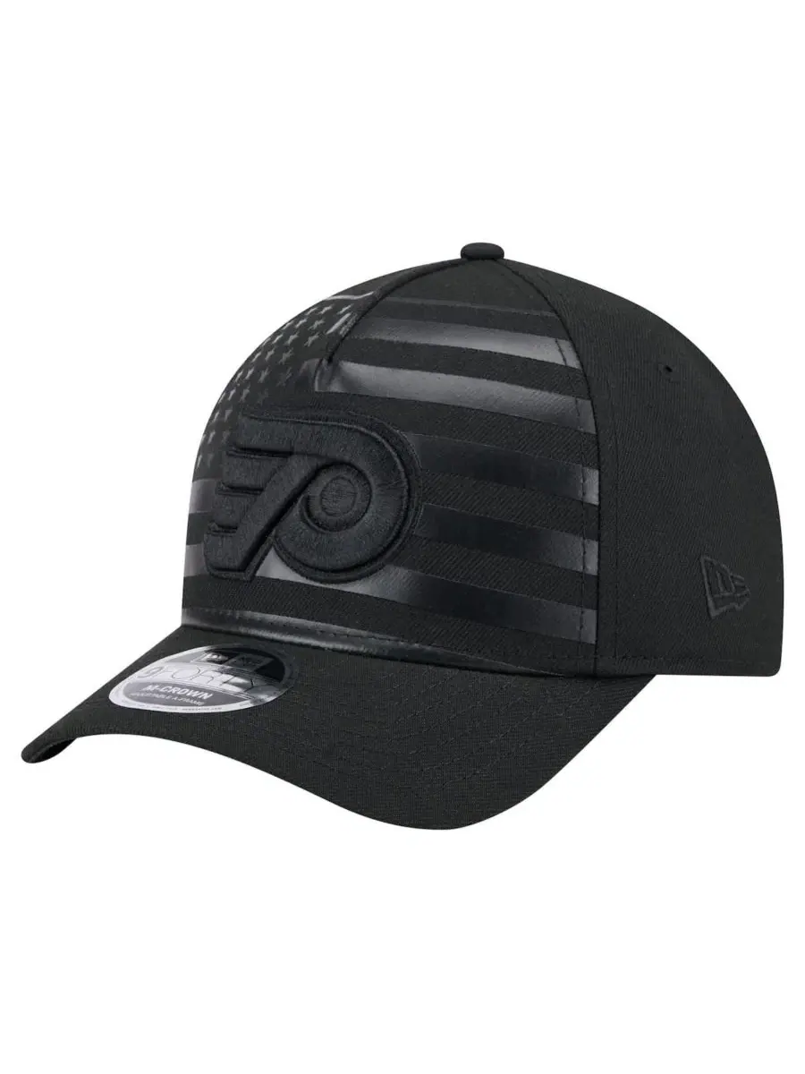 Кепка New Era 9FORTY A-Frame Philadelphia Flyers с флагом — изображение 1 из 4, черный