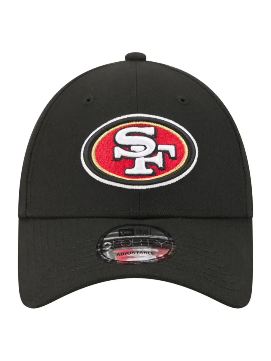 Кепка New Era San Francisco 49ers Core Team 9FORTY — изображение 2 из 7, черный