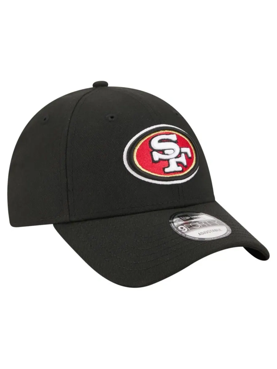 Кепка New Era San Francisco 49ers Core Team 9FORTY — изображение 3 из 7, черный