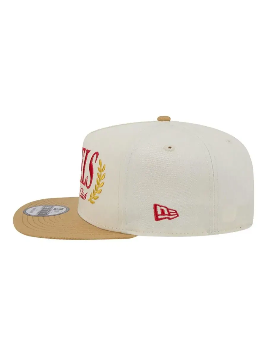 Кепка-снэпбек с вышивкой Club 9FIFTY A-Frame New Era — изображение 6 из 7, бежевый