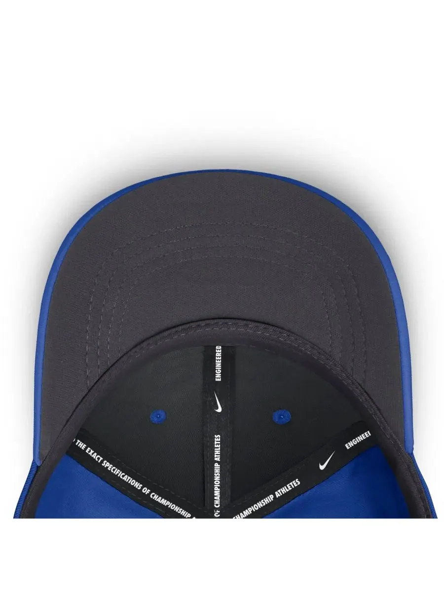 Бейсболка Nike Dri-FIT Gameday Aerobill Swooshflex с вышивкой — изображение 3 из 5, королевский