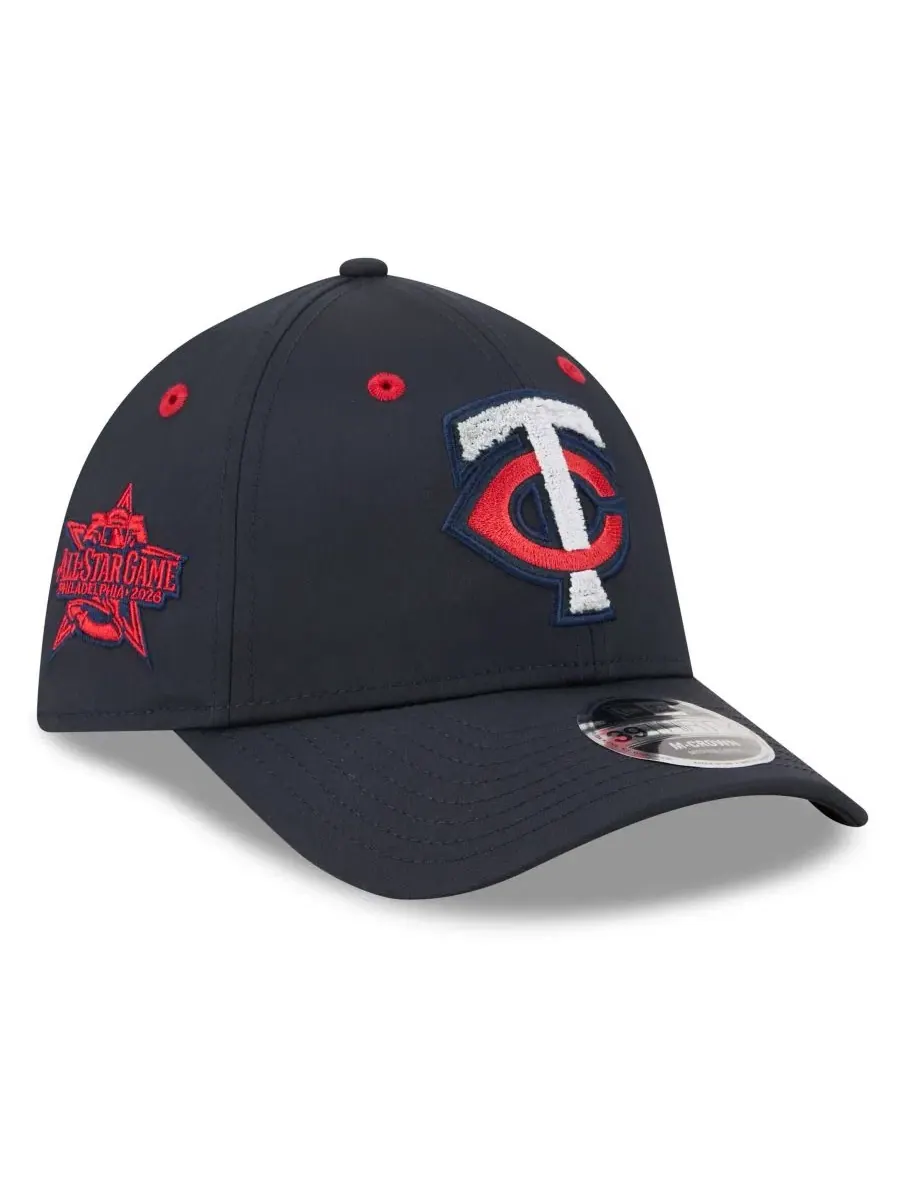 Бейсболка с вышивкой Minnesota Twins New Era — изображение 1 из 5, темно-синий