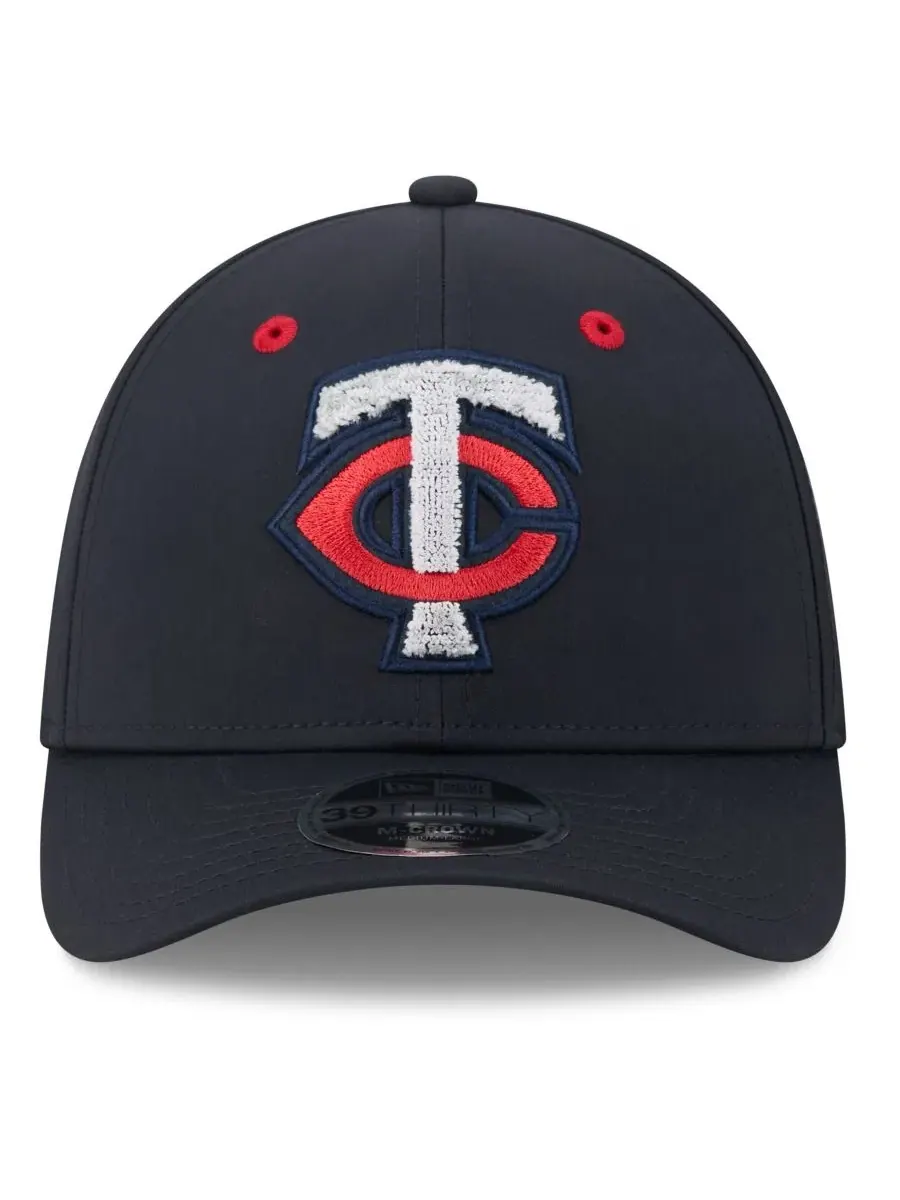 Бейсболка с вышивкой Minnesota Twins New Era — изображение 2 из 5, темно-синий