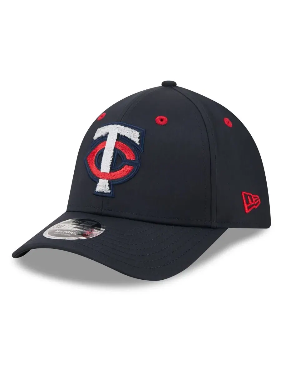 Бейсболка с вышивкой Minnesota Twins New Era — изображение 3 из 5, темно-синий