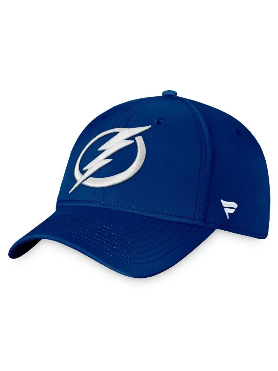 Кепка с вышивкой Core Primary Logo, Tampa Bay Lightning Fanatics — изображение 1 из 4, синий