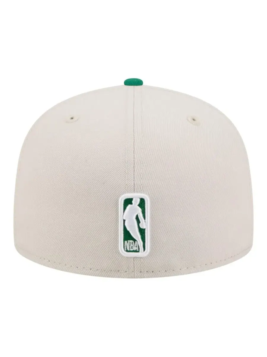 Кепка New Era Localized City Icon 59FIFTY — изображение 4 из 7, бежевый зеленый
