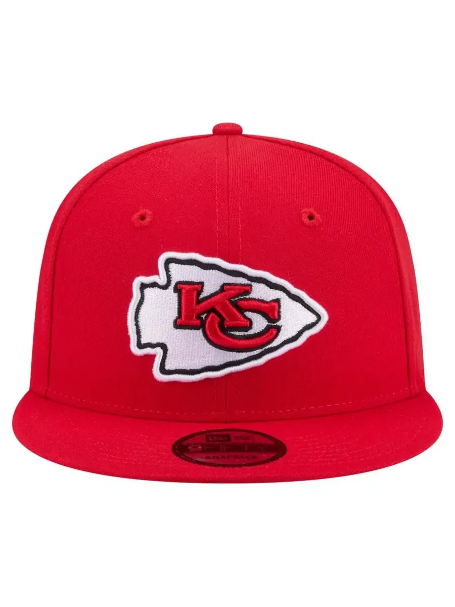 Кепка-снэпбек New Era 9FIFTY Kansas City Chiefs — изображение 2 из 5, красный