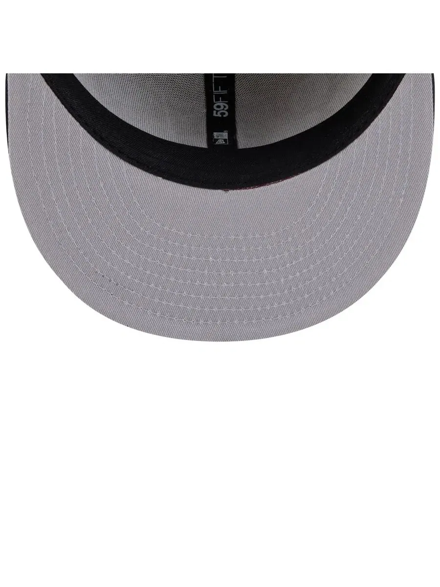 Кепка с вышивкой Fruit Sticker 59FIFTY New Era — изображение 5 из 5, бежевый темно-синий