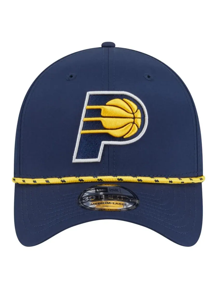 New Era Мужская темно-синяя бейсболка Indiana Pacers Featherweight Poly Rope Flex 39Thirty — изображение 4 из 5, темно-синий