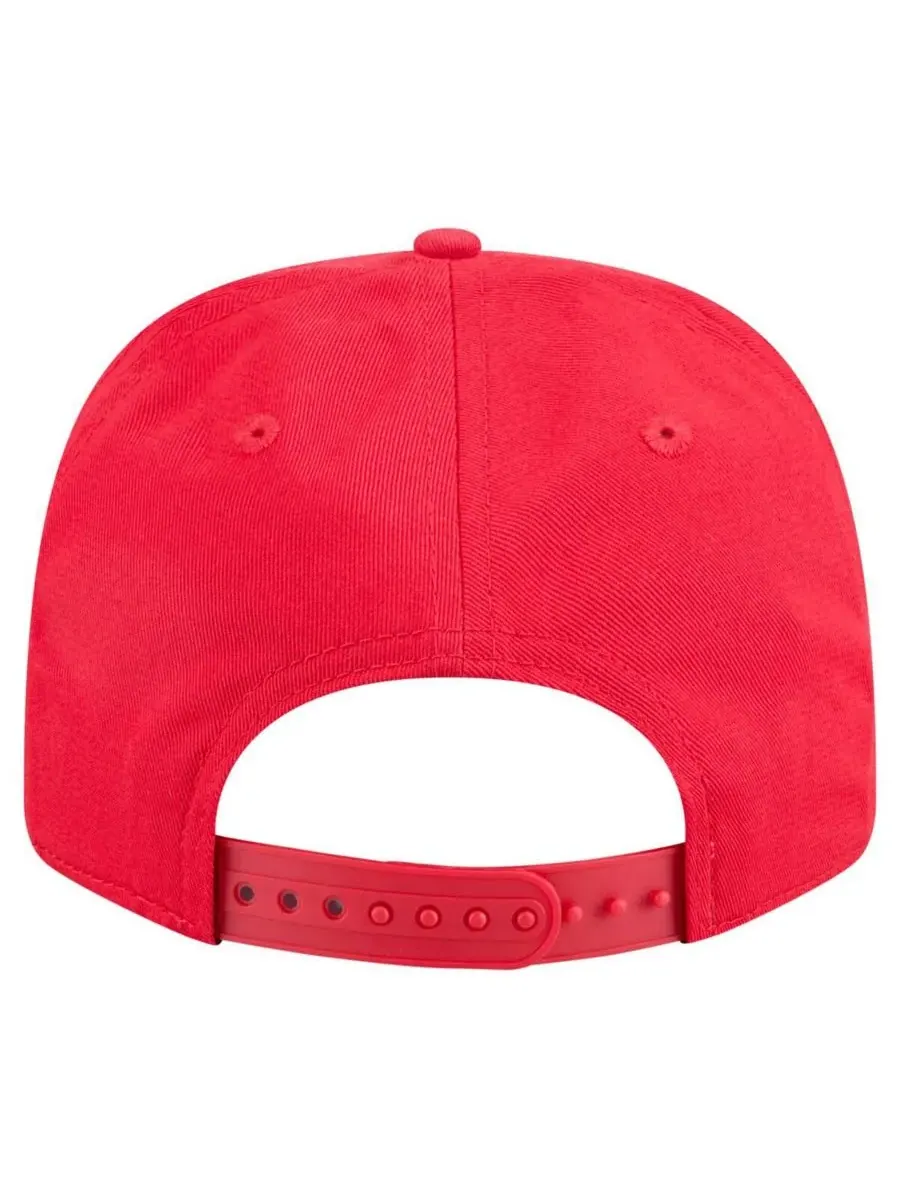 New Era Мужская красная кепка Kansas City Chiefs с кричалкой 9SEVENTY и застежкой-липучкой — изображение 4 из 4, красный