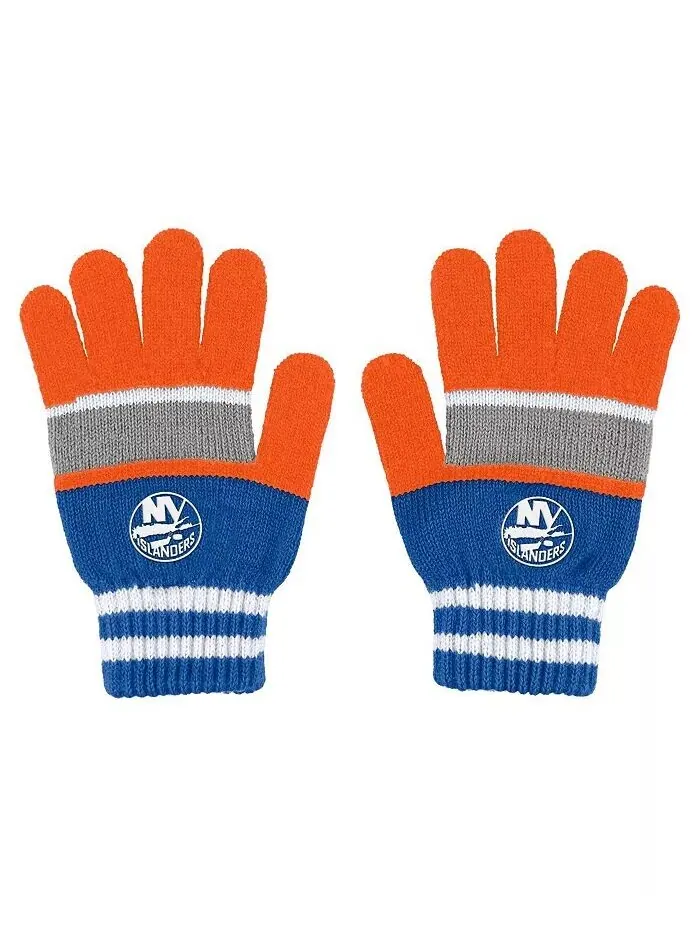 Женский комплект перчаток и шарфа New York Islanders Stripe WEAR by Erin Andrews — изображение 2 из 3
