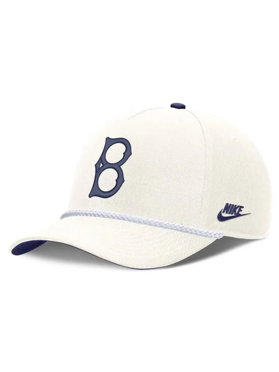 Кепка Nike Brooklyn Dodgers Cooperstown Collection Rise — изображение 1 из 5, бежевый