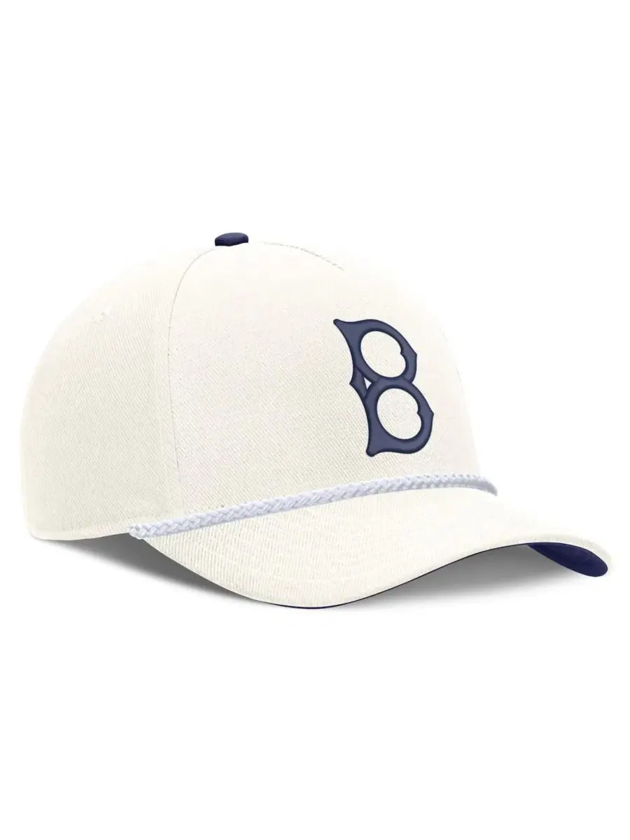 Кепка Nike Brooklyn Dodgers Cooperstown Collection Rise — изображение 3 из 5, бежевый