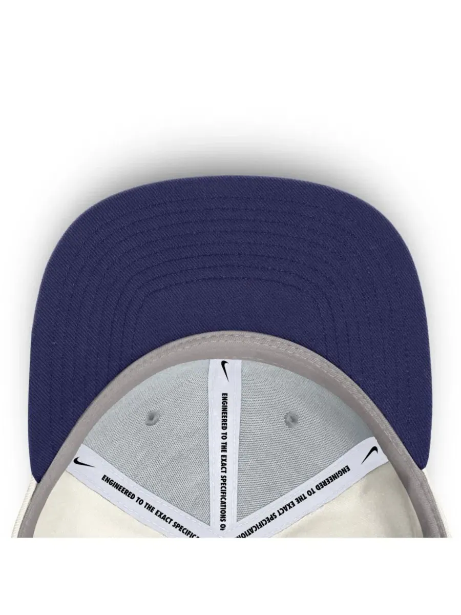 Кепка-снэпбек Brooklyn Dodgers Cooperstown Pro Dri-FIT Nike — изображение 5 из 5, кремовый