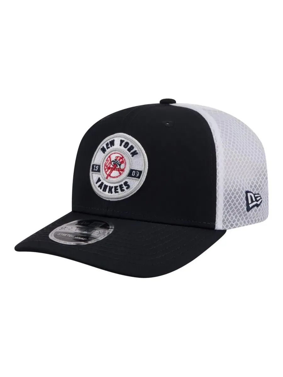 Кепка-тракер с вышивкой New York Yankees New Era — изображение 1 из 4, темно-синий
