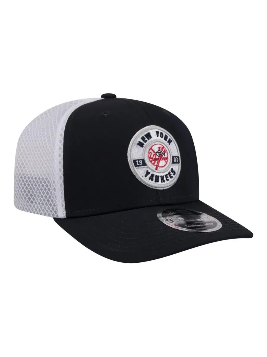 Кепка-тракер с вышивкой New York Yankees New Era — изображение 3 из 4, темно-синий