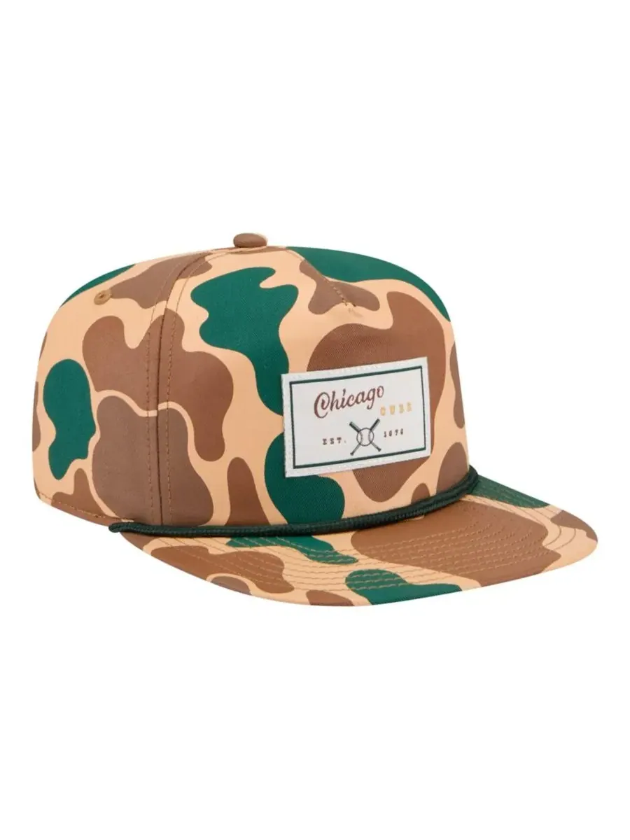Кепка с принтом камуфляж Camo Chicago Cubs 19TWENTY New Era — изображение 4 из 5