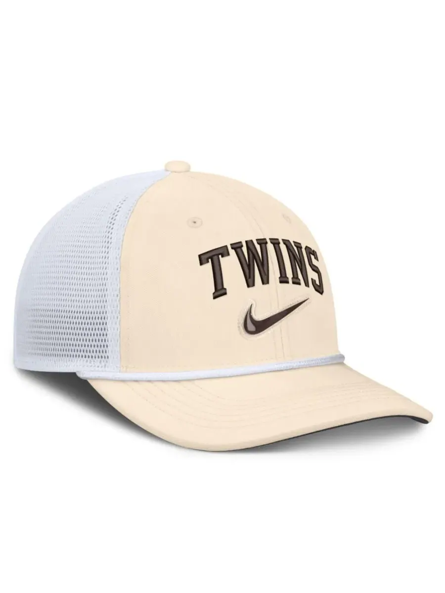 Кепка-тракер Nike Rise Dri-FIT с вышивкой — изображение 3 из 4, натуральный белый