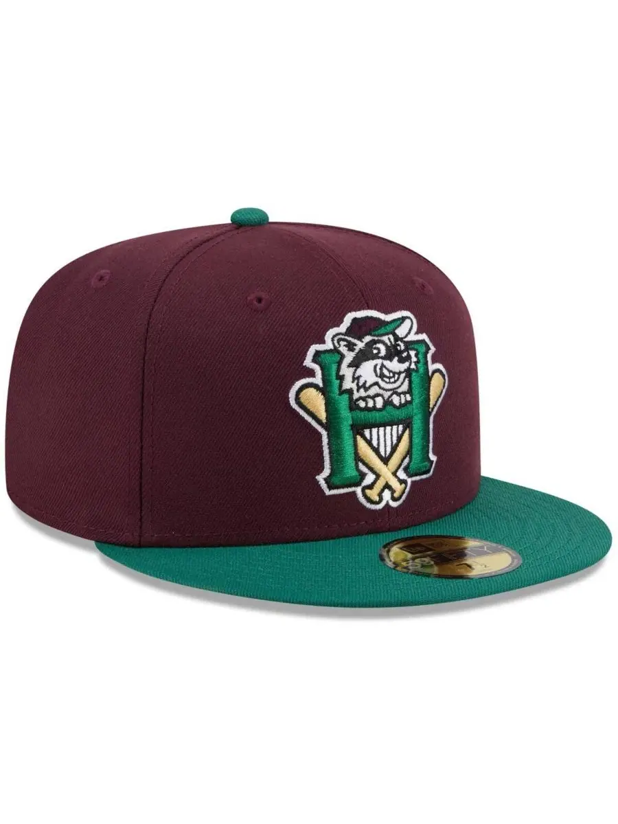 Бейсболка с высокой тульей Hudson Valley Renegades Theme Nights 59FIFTY New Era — изображение 3 из 4, коричневый