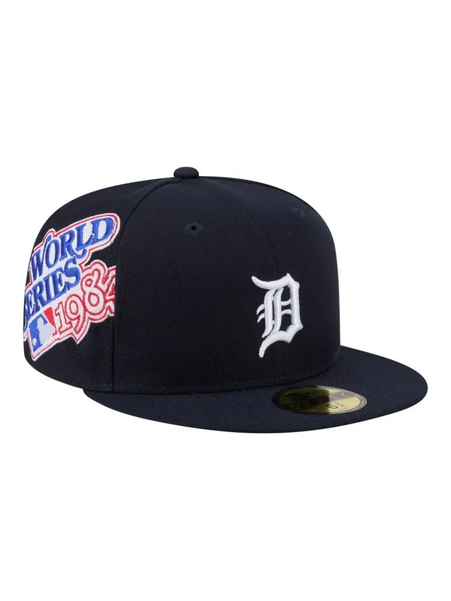 Бейсболка New Era Detroit Tigers Hidden Hit 59FIFTY — изображение 1 из 5, темно-синий