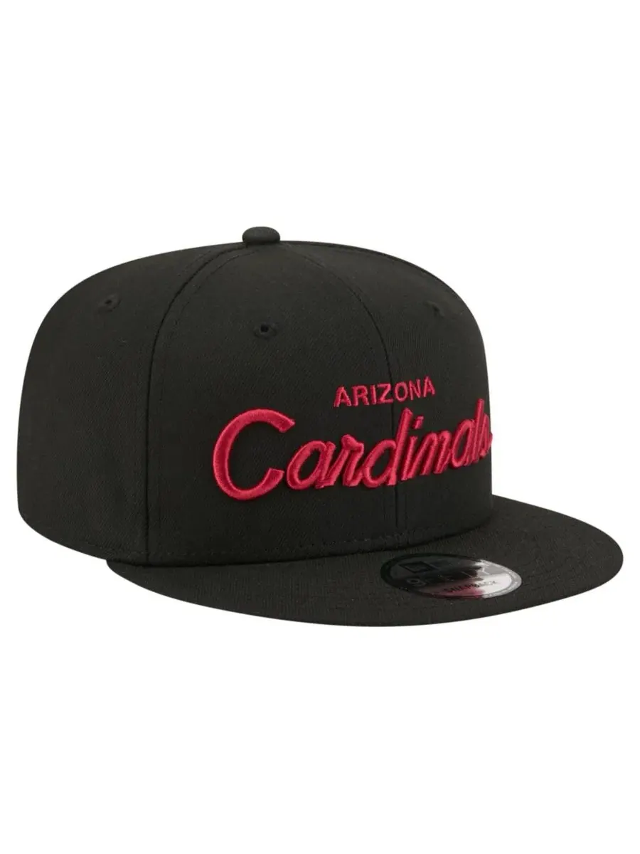 Кепка-снапбек с вышивкой Arizona Cardinals New Era — изображение 4 из 5, черный