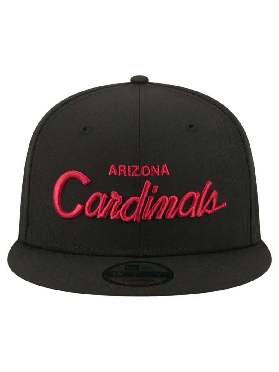 Кепка-снапбек с вышивкой Arizona Cardinals New Era — изображение 5 из 5, черный