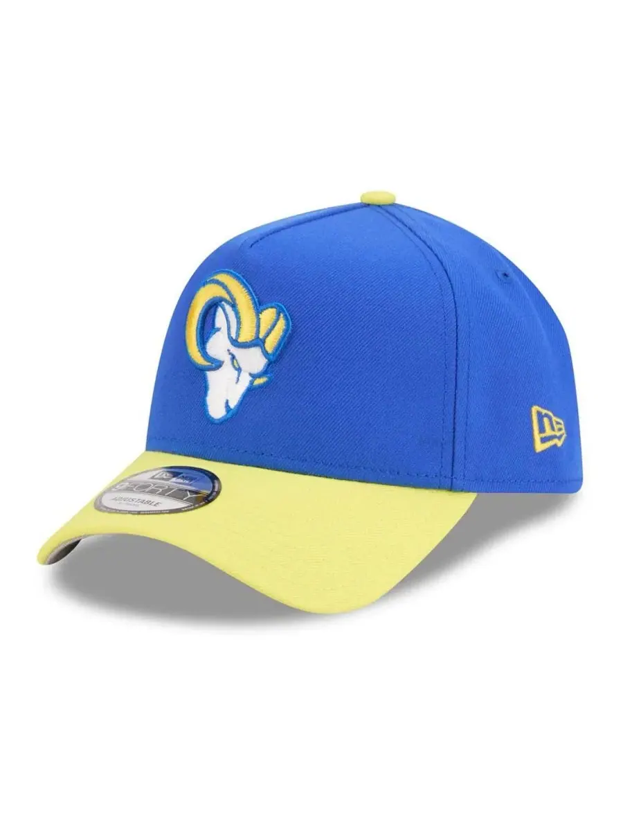 Кепка New Era 9FORTY A-Frame с козырьком, Los Angeles Rams — изображение 1 из 5, золотистый