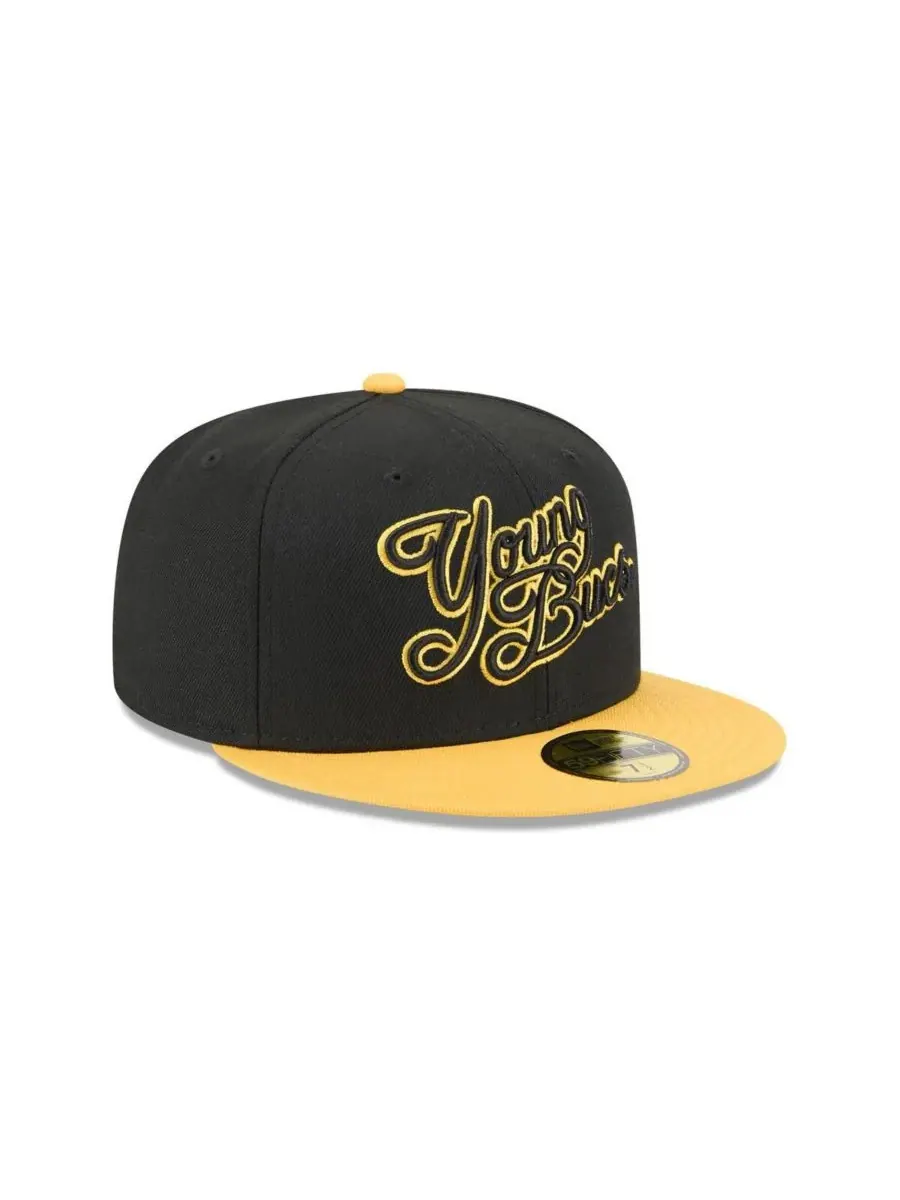 New Era Мужская черная бейсболка Indianapolis Indians Theme Nights 59FIFTY — изображение 3 из 4, черный