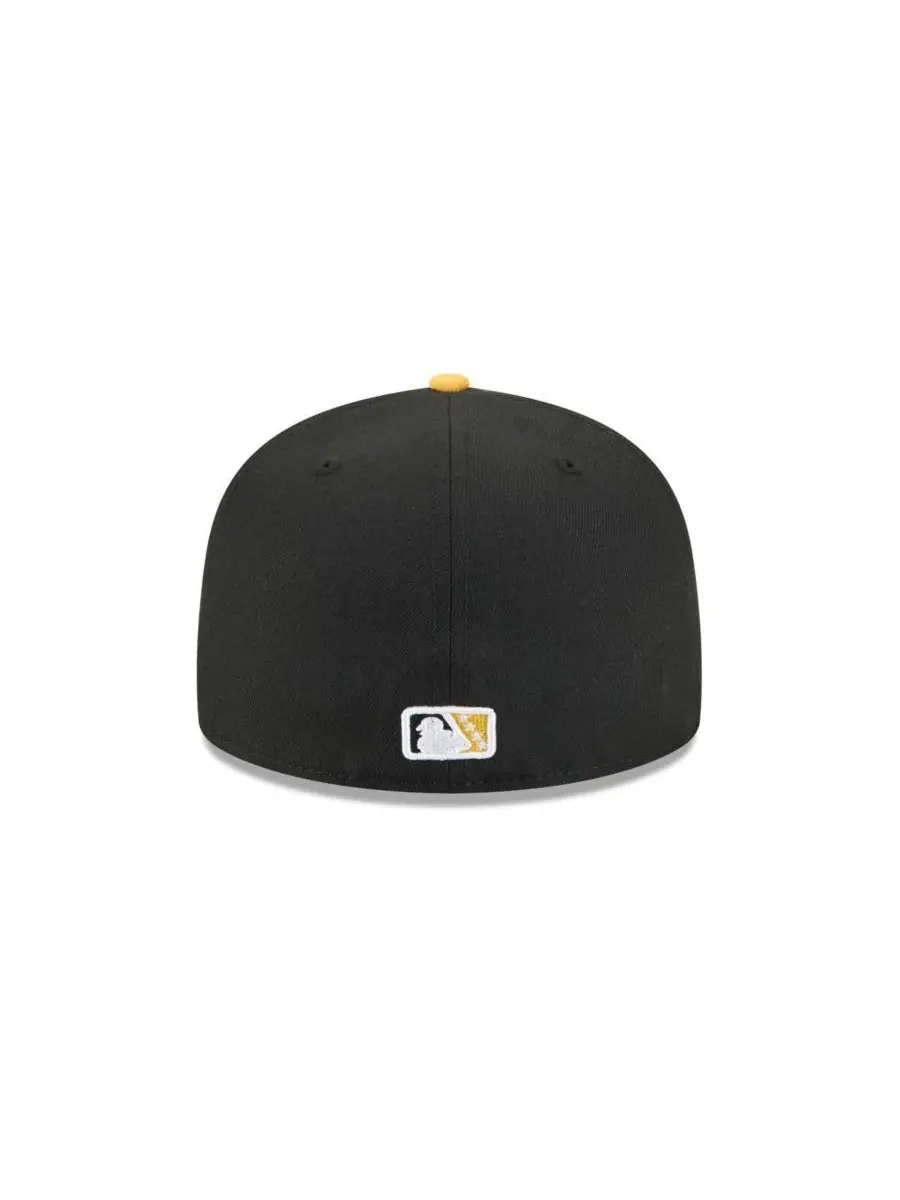 New Era Мужская черная бейсболка Indianapolis Indians Theme Nights 59FIFTY — изображение 4 из 4, черный