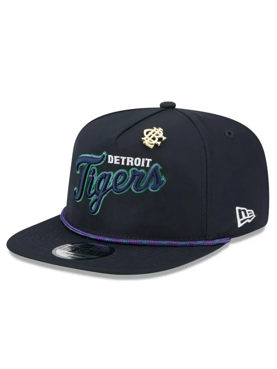 New Era Мужская темно-синяя бейсболка Detroit Tigers 2025 Big League Chew Golfer Snapback — изображение 1 из 4, темно-синий