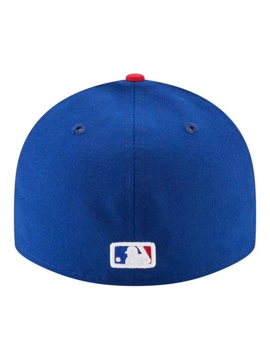 Мужская бейсболка Royal Chicago Cubs 150th Anniversary Low Profile 59FIFTY Fitted Hat New Era — изображение 2 из 4