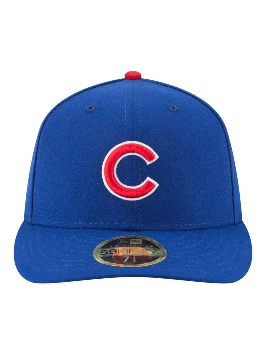 Мужская бейсболка Royal Chicago Cubs 150th Anniversary Low Profile 59FIFTY Fitted Hat New Era — изображение 4 из 4