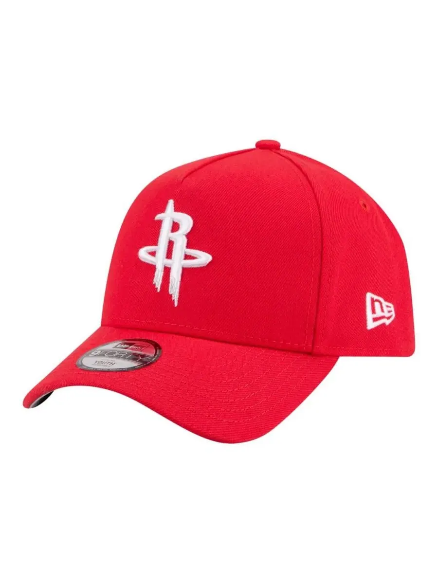 Детская бейсболка Houston Rockets 9FORTY A-Frame с регулируемой высотой, красная, для мальчиков и — изображение 1 из 5