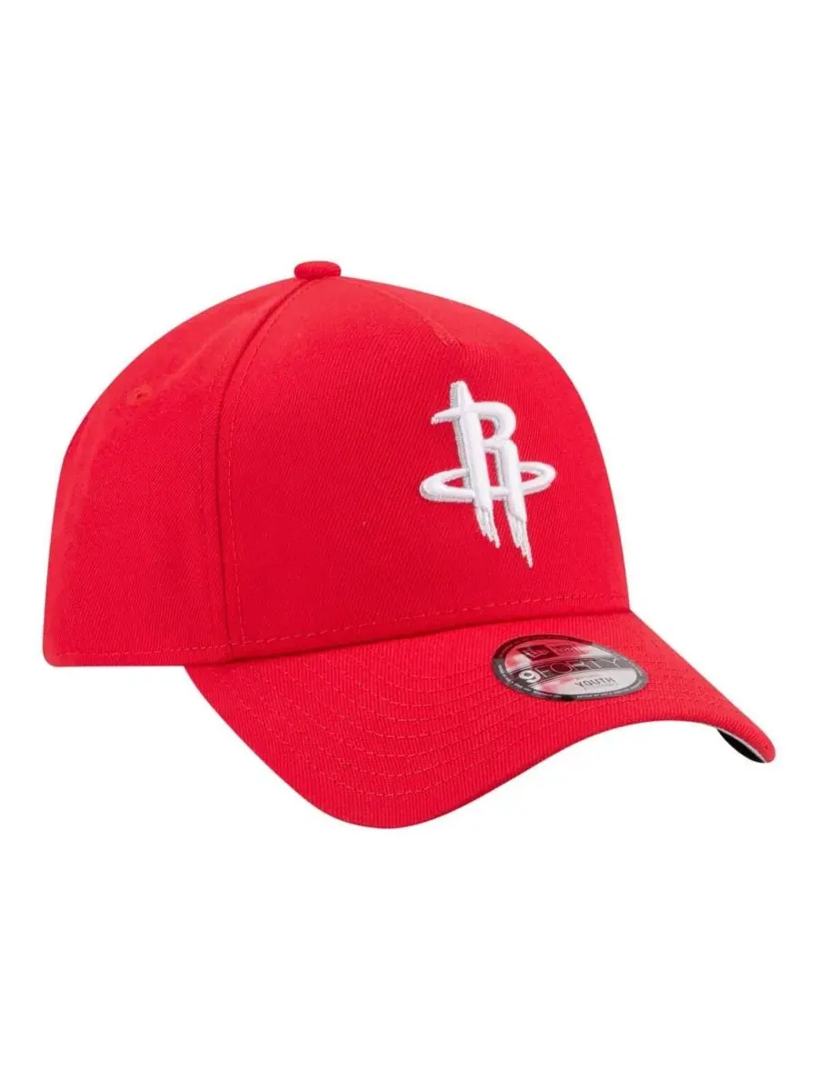 Детская бейсболка Houston Rockets 9FORTY A-Frame с регулируемой высотой, красная, для мальчиков и — изображение 3 из 5