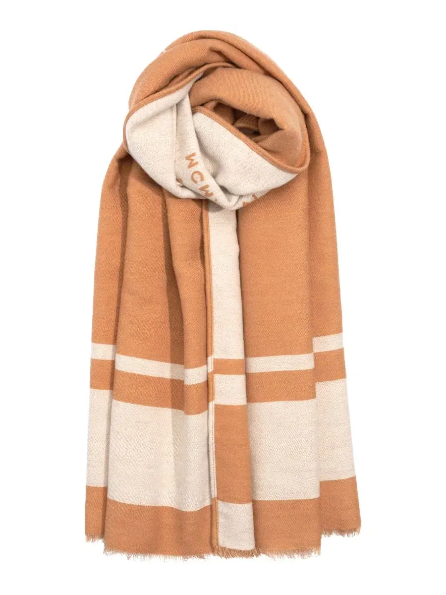 Шаль с жаккардовым узором и монограммой LRL Lauren Ralph Lauren
