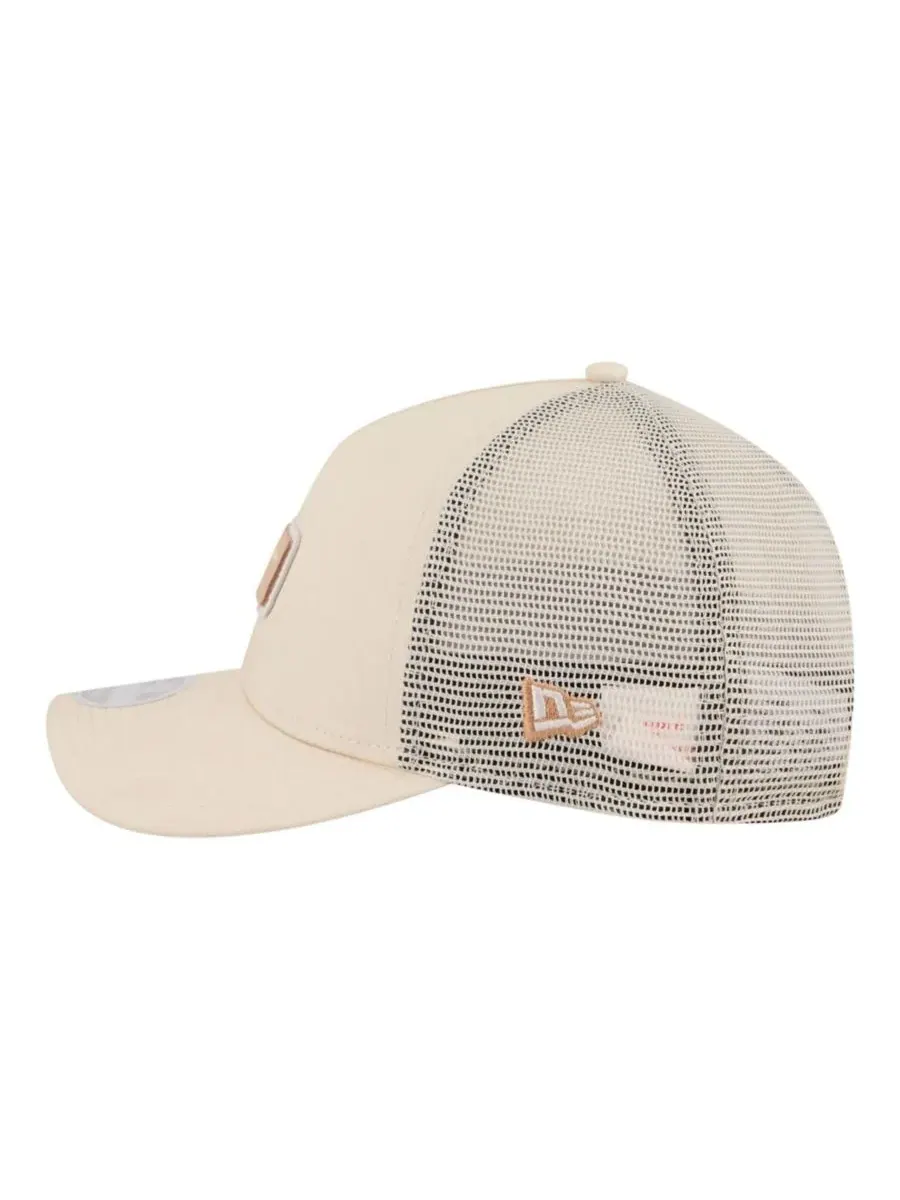 Кепка-тракер с тональной нашивкой команды, модель Tonal Patch M-Crown A-Frame 9FORTY New Era — изображение 6 из 7, бежевый