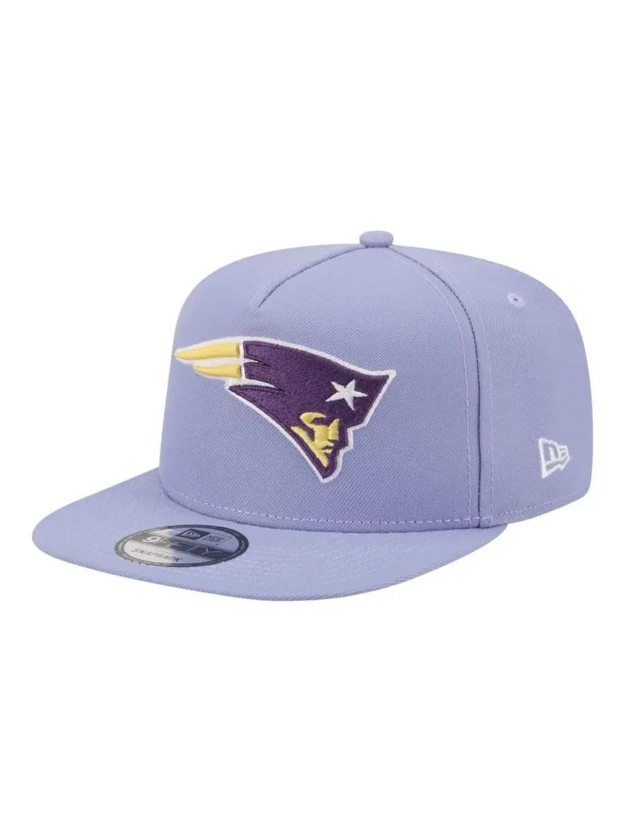 Кепка-снэпбек New Era Bloom A-Frame 9FIFTY, New England Patriots — изображение 4 из 5, фиолетовый