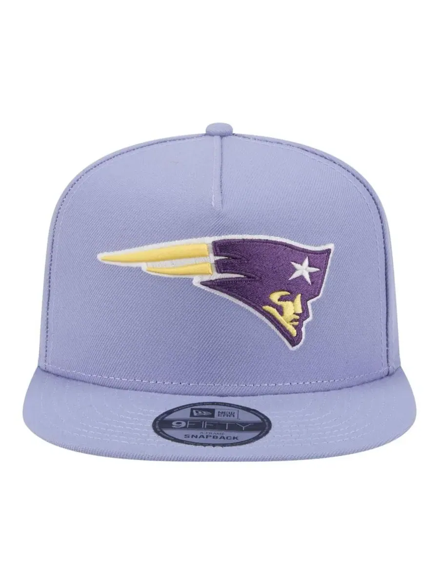 Кепка-снэпбек New Era Bloom A-Frame 9FIFTY, New England Patriots — изображение 5 из 5, фиолетовый