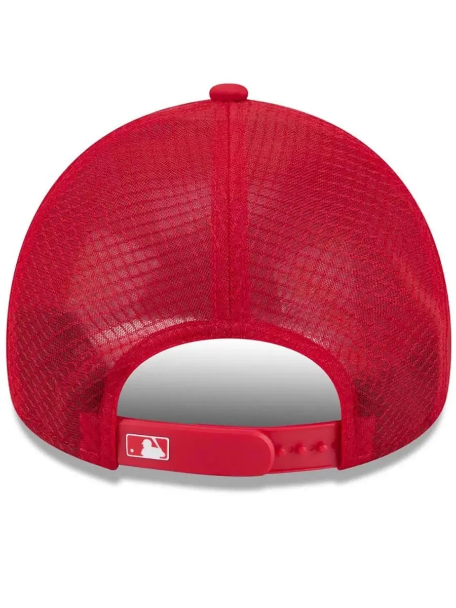 Бейсболка New Era с вышитым логотипом Cincinnati Reds — изображение 4 из 5, красный