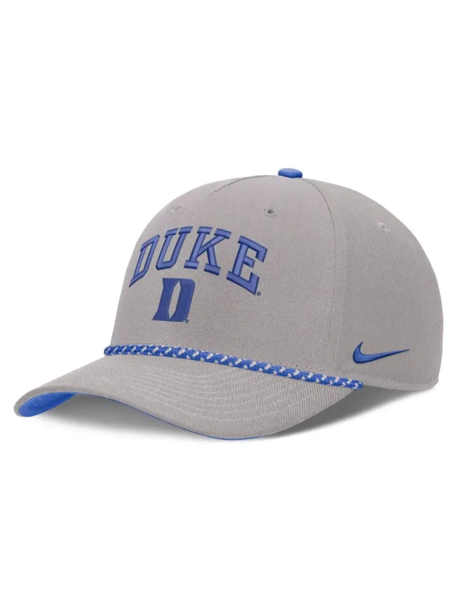 Бейсболка Nike Primetime Rise Rope Adjustable — изображение 1 из 5, серый