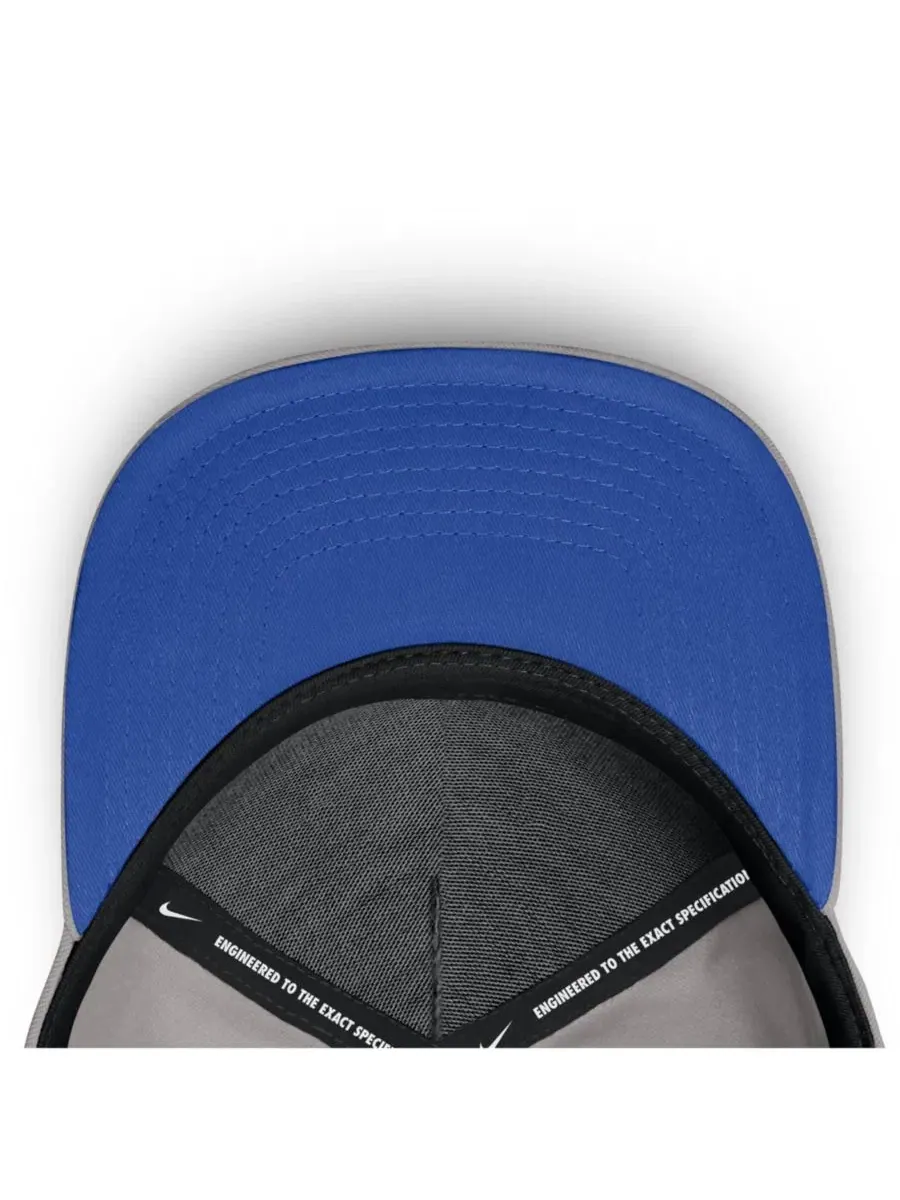 Бейсболка Nike Primetime Rise Rope Adjustable — изображение 5 из 5, серый