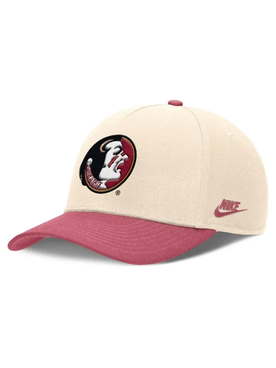 Кепка с вышивкой логотипа команды, Dri-FIT Nike, Florida State Seminoles Academic Rise — изображение 3 из 4