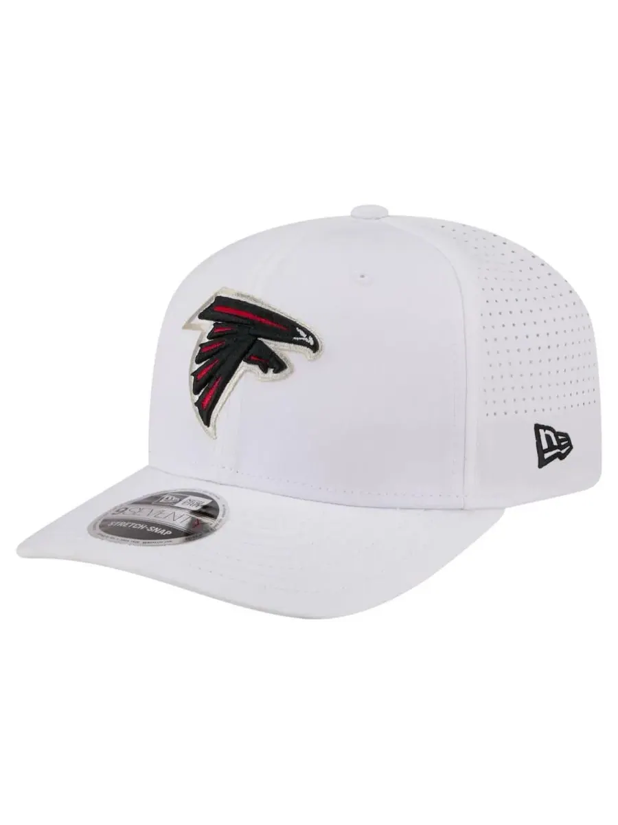 Кепка New Era 9SEVENTY с вышивкой Atlanta Falcons — изображение 1 из 5, белый