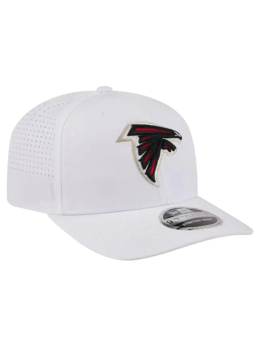 Кепка New Era 9SEVENTY с вышивкой Atlanta Falcons — изображение 4 из 5, белый