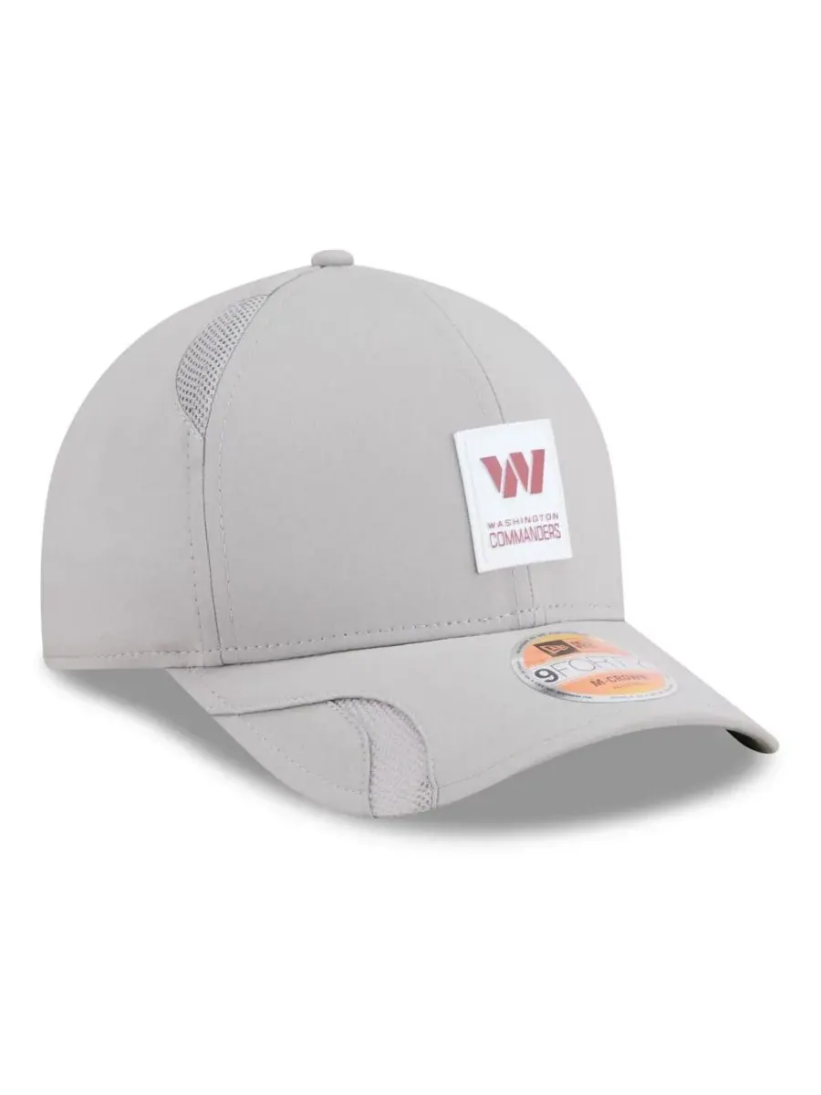 New Era Мужская серая регулируемая кепка Washington Commanders 2025 Sideline M-Crown 9FORTY — изображение 4 из 5, серый