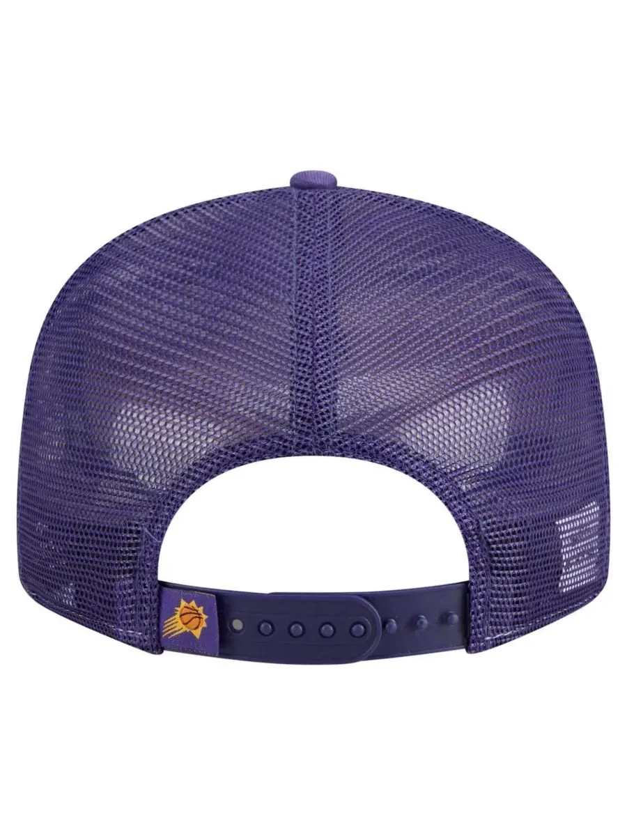 New Era Мужская оранжево-фиолетовая бейсболка Phoenix Suns Outdoor Split Panel 9FIFTY Snapback — изображение 3 из 5