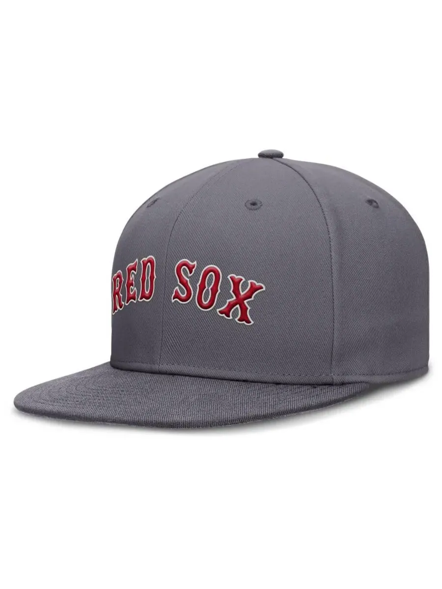 Nike Мужская серая бейсболка Boston Red Sox Performance True Fitted — изображение 1 из 4, серый